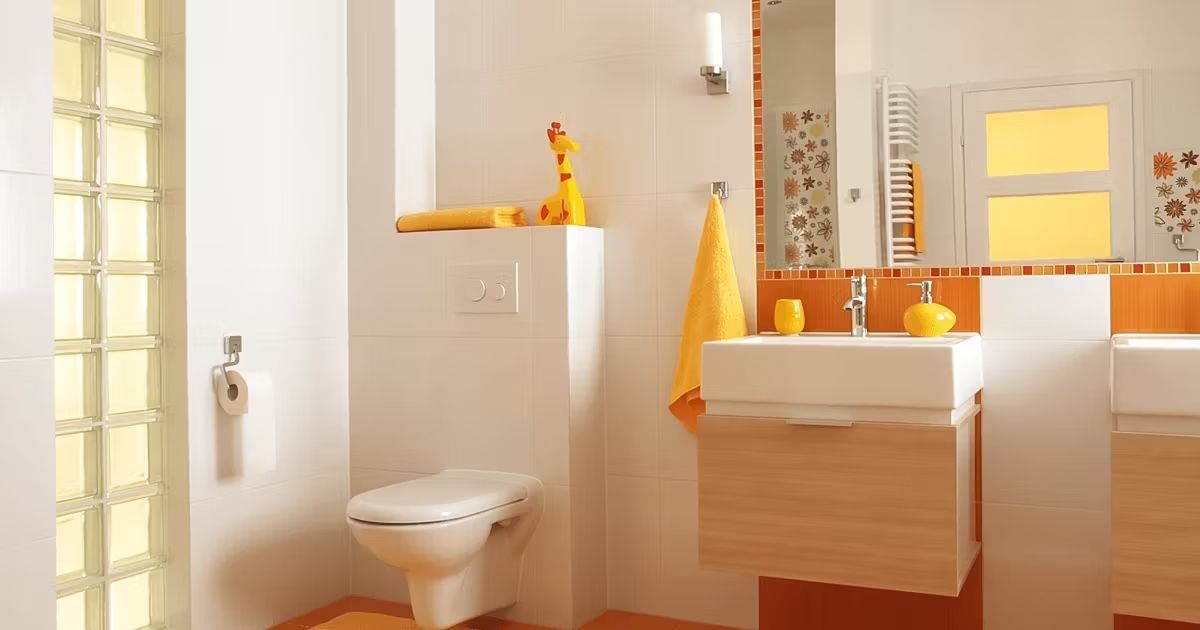 Burnt Orange Bathroom Ideas
