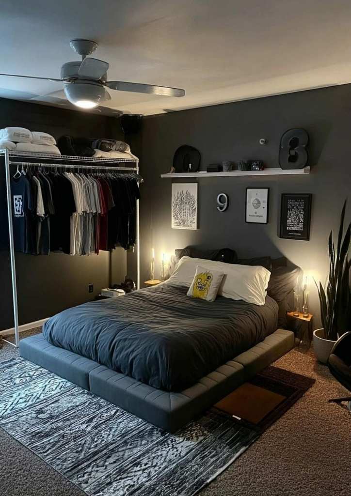 MEN’S BEDROOM IDEAS