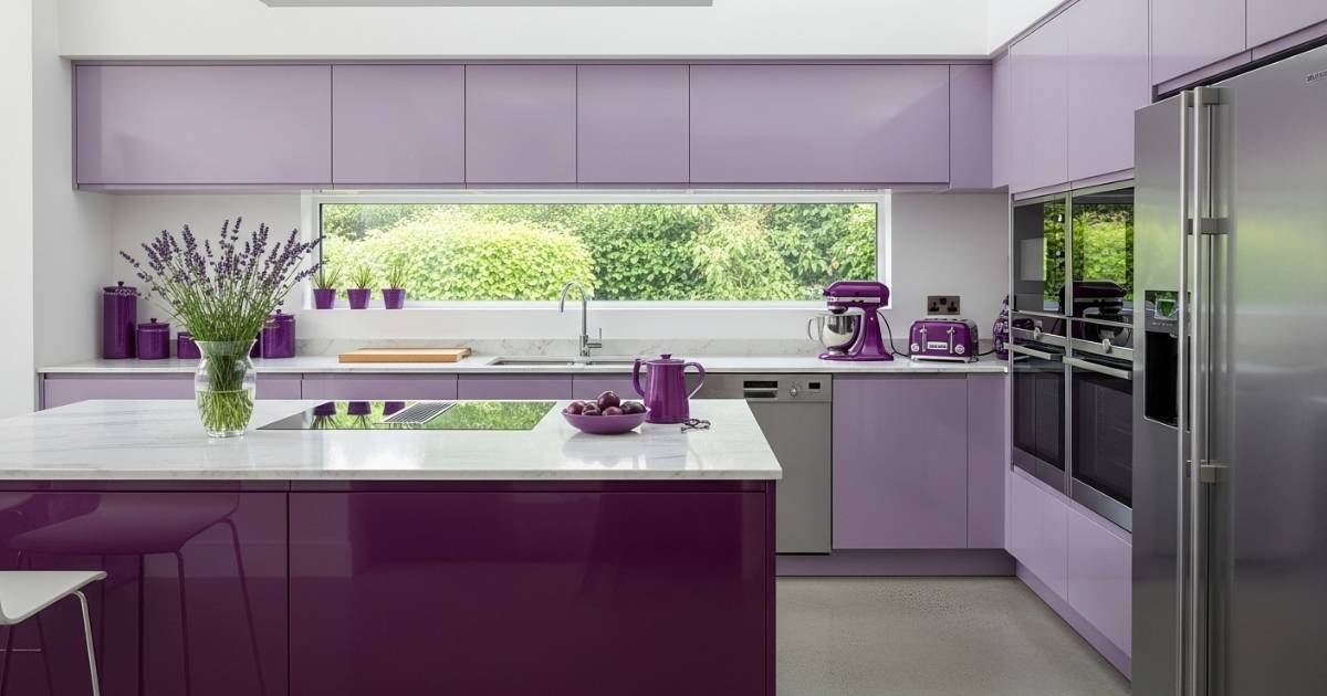 Purple Kitchen Ideas